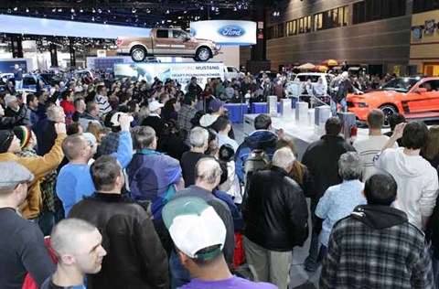 Chicago Auto Show, Opening Day February 11, 2011