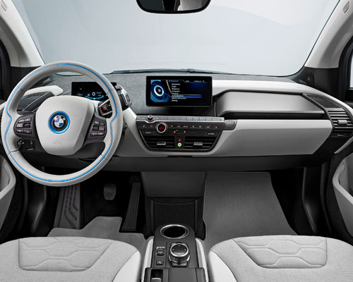 2014 BMW i3 interior