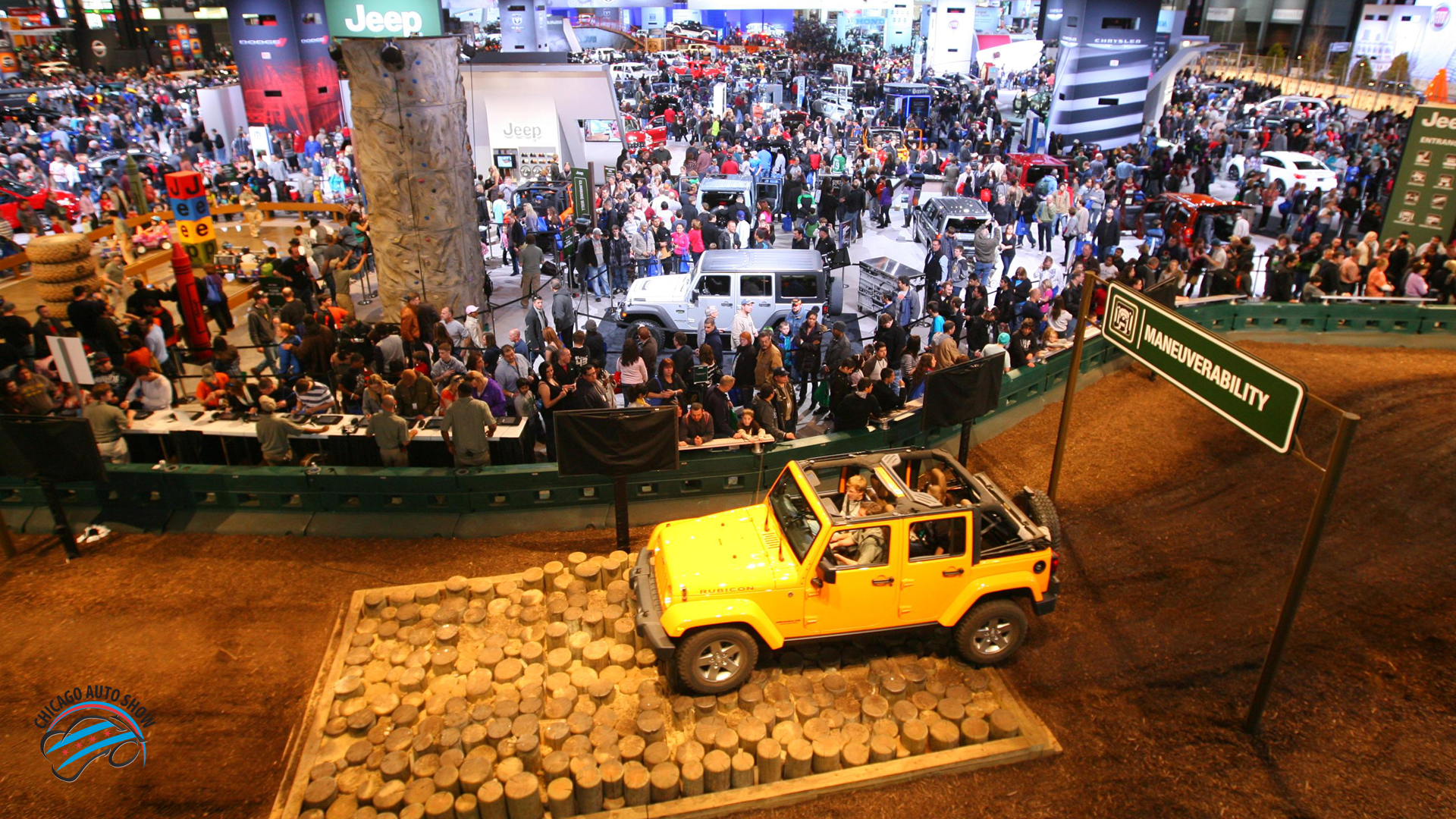 Chicago auto show jeep track #2