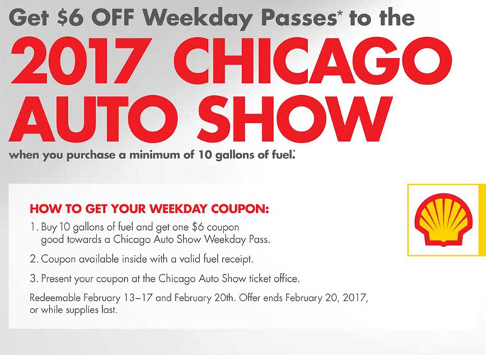 discount tickets for the chicago auto show
