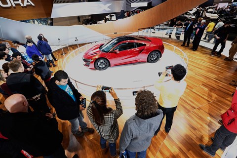 Acura NSX Turntable