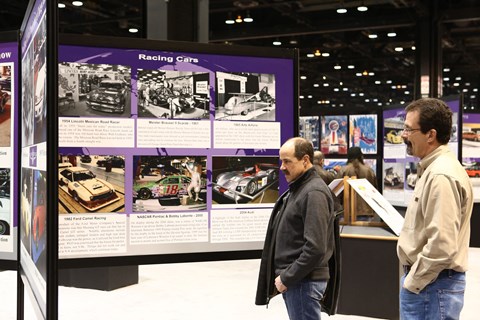 History of The Chicago Auto Show Display