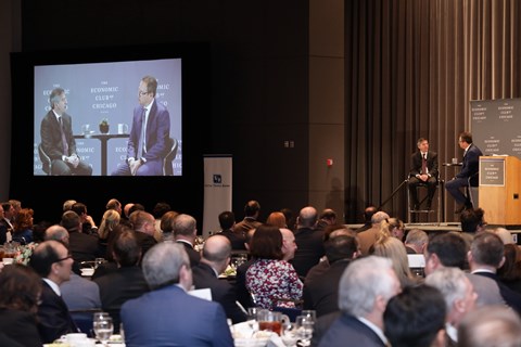 2018 CAS - Economic Club of Chicago Lunch