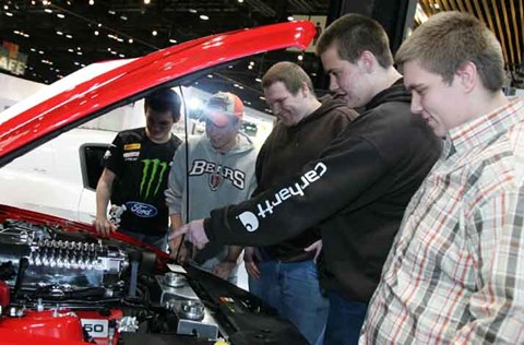 Chicago Auto Show, Opening Day February 11, 2011