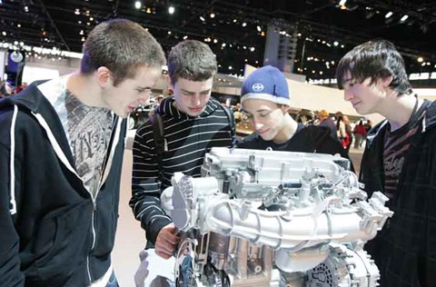 Chicago Auto Show, Wednesday Feb. 16, 2011