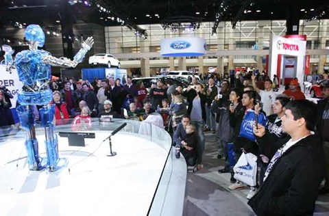 Chicago Auto Show, Opening Day February 11, 2011