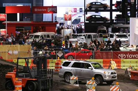 Chicago Auto Show, Opening Day February 11, 2011