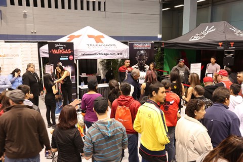 Hispanic Day at the Chicago Auto Show