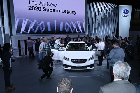 Subaru News Conference