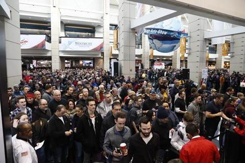 2019 Chicago Auto Show Opening Day