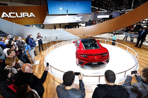 Acura NSX Turntable