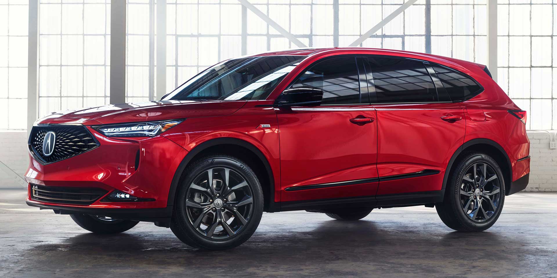 2025 Acura MDX Vehicles on Display Chicago Auto Show