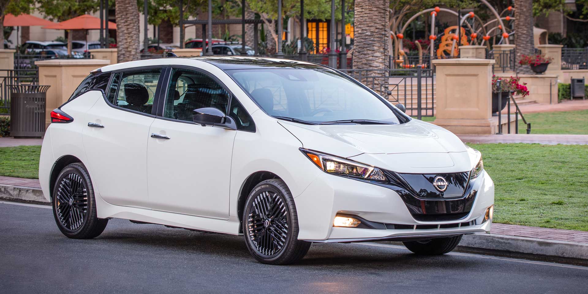 2024 Nissan Leaf Vehicles on Display Chicago Auto Show