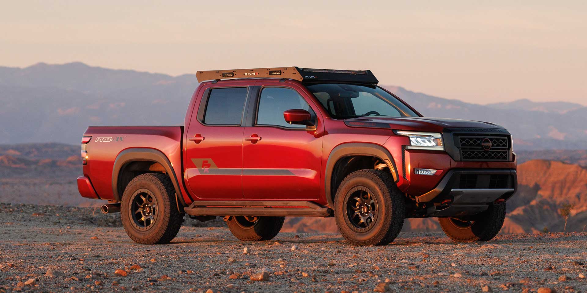 2024 Nissan Frontier Forsberg Edition Vehicles on Display