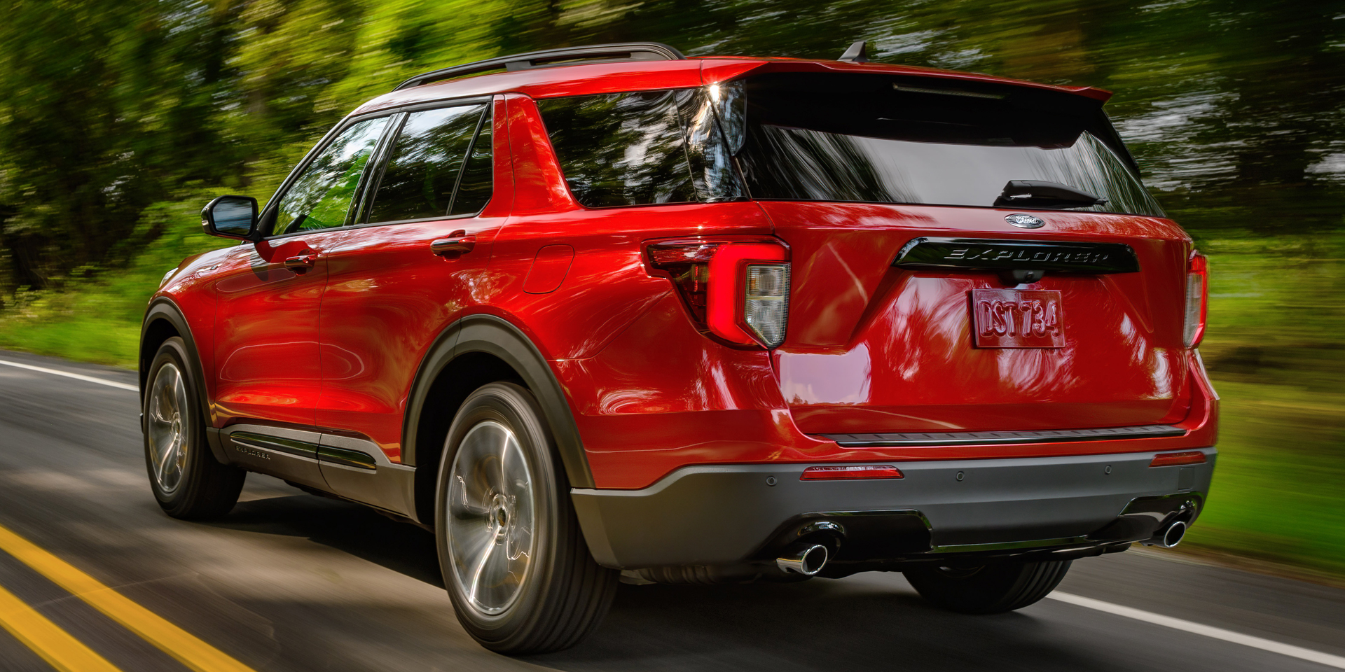 2024 Ford Explorer Vehicles on Display Chicago Auto Show