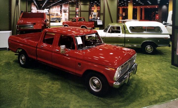 Ford truck 4 door short bed #2