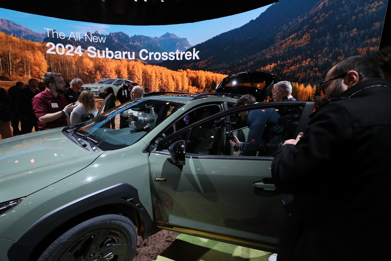 2023 Chicago Auto Show Subaru News Conference Chicago Auto Show