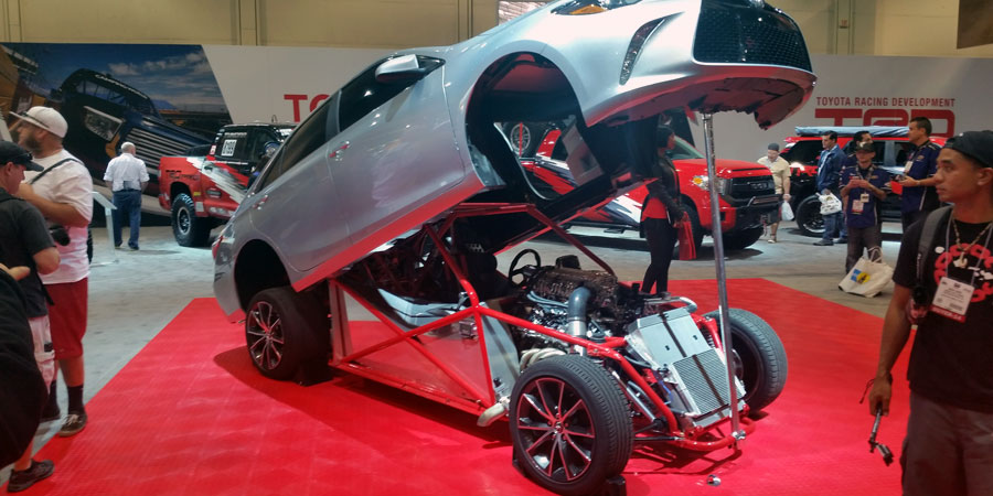 Toyots-Camry-Drag-Car