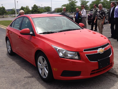Chevy Cruze Diesel Red 2