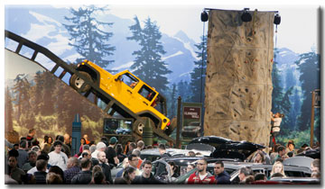 Jeep Display at the 2011 Chicago Auto Show